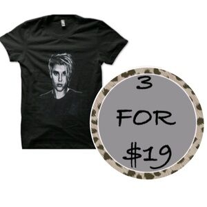 3/$19 Justin Bieber Team Bieber short sleeve T-shirt